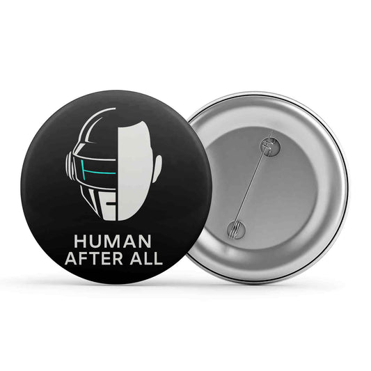 daft punk human after all badge pin button music band buy online india the banyan tee tbt men women girls boys unisex