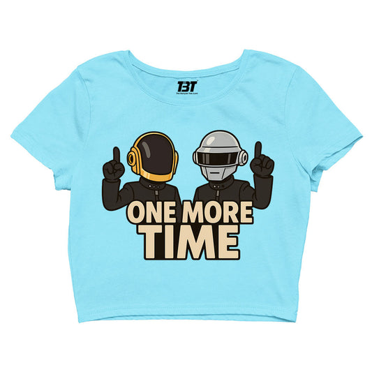 daft punk one more time crop top music band buy online india the banyan tee tbt men women girls boys unisex black