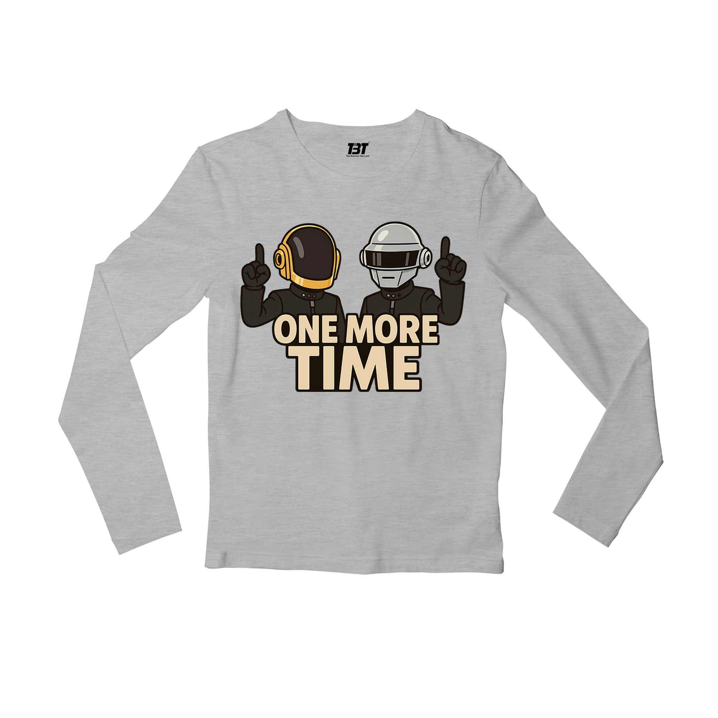 daft punk one more time full sleeves long sleeves music band buy online india the banyan tee tbt men women girls boys unisex black
