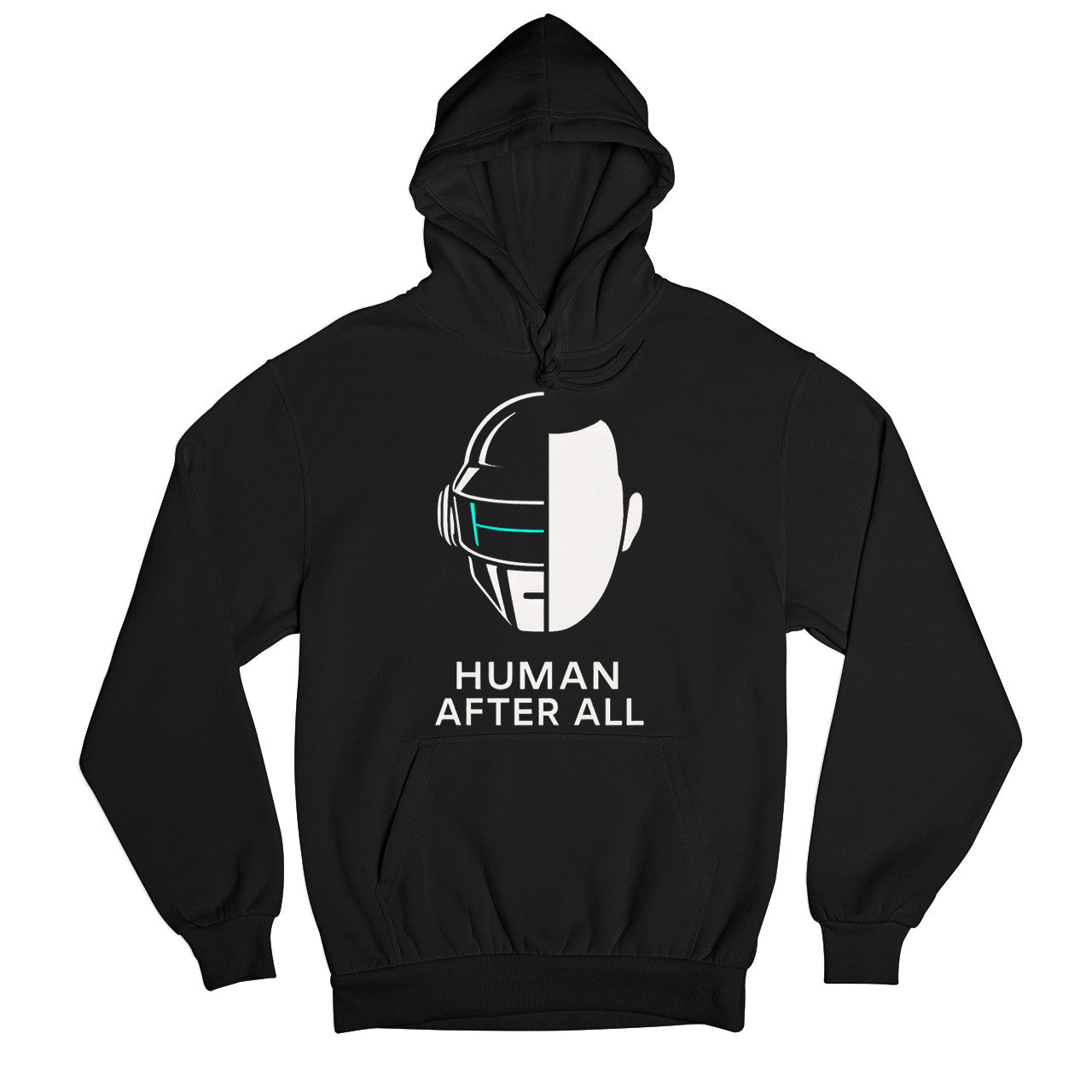 daft punk human after all hoodie hooded sweatshirt winterwear music band buy online india the banyan tee tbt men women girls boys unisex black