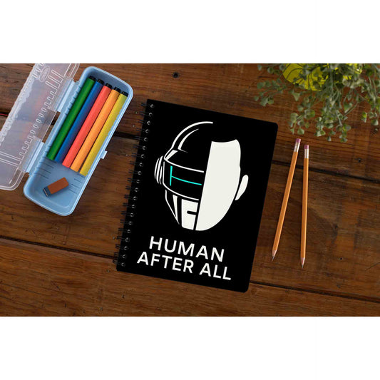 daft punk human after all notebook notepad diary buy online india the banyan tee tbt unruled