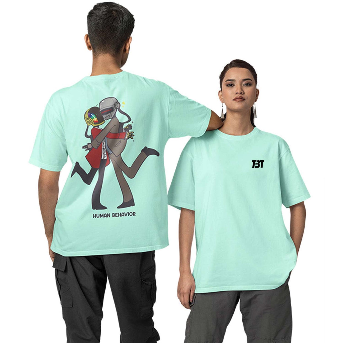Oversized T shirt - Human Behavior
