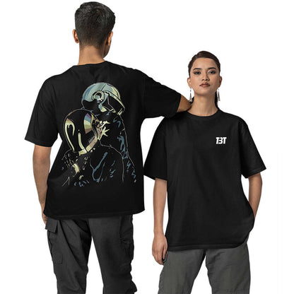 Oversized T shirt - Human / Robot