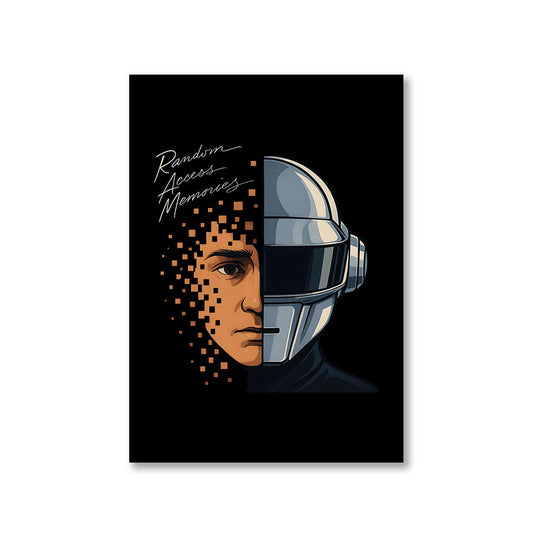 daft punk random access memory poster wall art buy online india the banyan tee tbt a4
