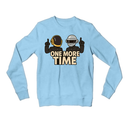 daft punk one more time sweatshirt upper winterwear music band buy online india the banyan tee tbt men women girls boys unisex black