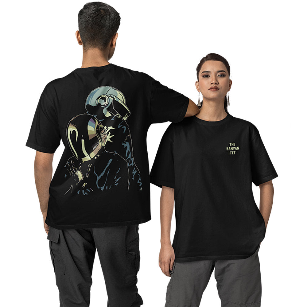 Daft Punk Oversized T shirt - The Duo