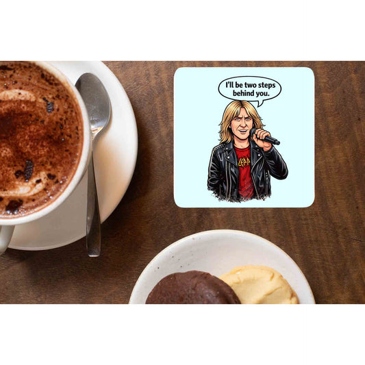 def leppard two steps behind coasters wooden table cups indian music band buy online india the banyan tee tbt men women girls boys unisex  