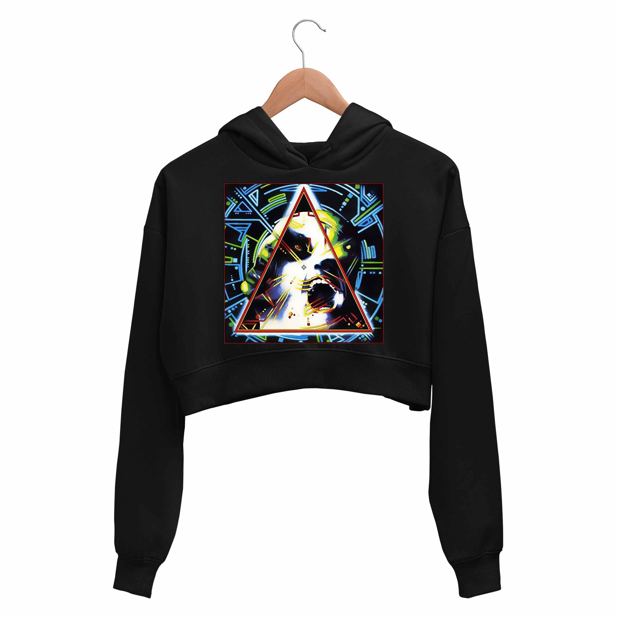 Buy Def Leppard Crop Hoodie Hysteria at Rs. 50 OFF The Banyan Tee