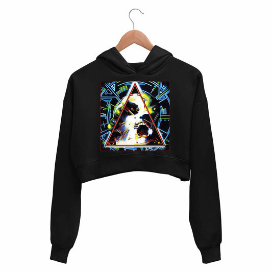 def leppard in my hysteria era crop hoodie hooded sweatshirt upper winterwear music band buy online india the banyan tee tbt men women girls boys unisex black 
