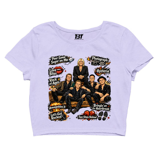 def leppard doodle leppard crop top music band buy online india the banyan tee tbt men women girls boys unisex s 