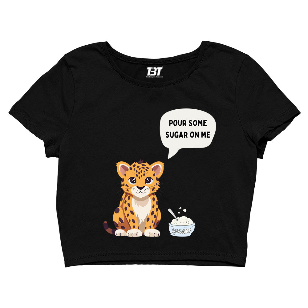 def leppard pour some sugar crop top music band buy online india the banyan tee tbt men women girls boys unisex s 
