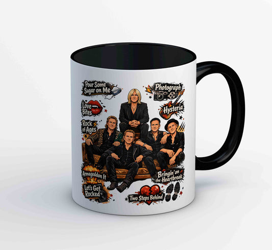 def leppard doodle leppard mug coffee ceramic music band buy online india the banyan tee tbt men women girls boys unisex  