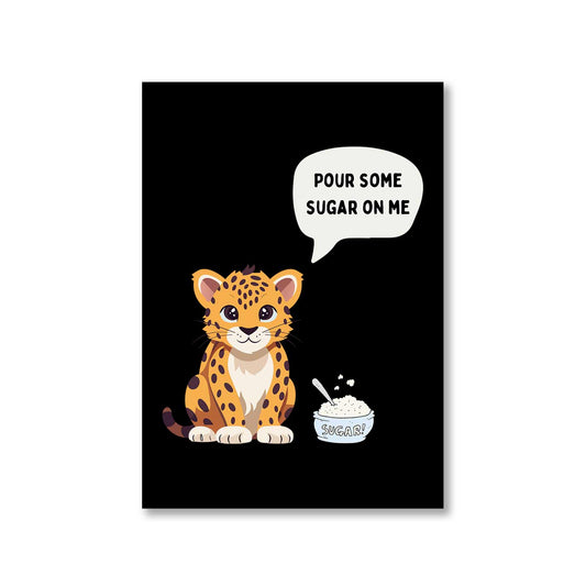 def leppard pour some sugar poster wall art buy online india the banyan tee tbt 8 x 10 