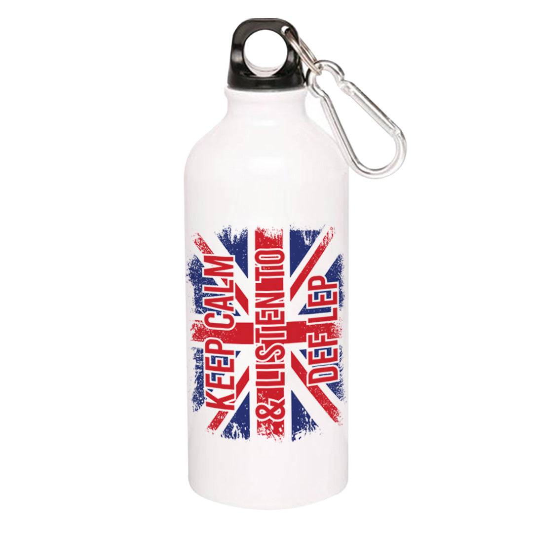 def leppard listen to def lep sipper steel water bottle flask gym shaker music band buy online india the banyan tee tbt men women girls boys unisex  