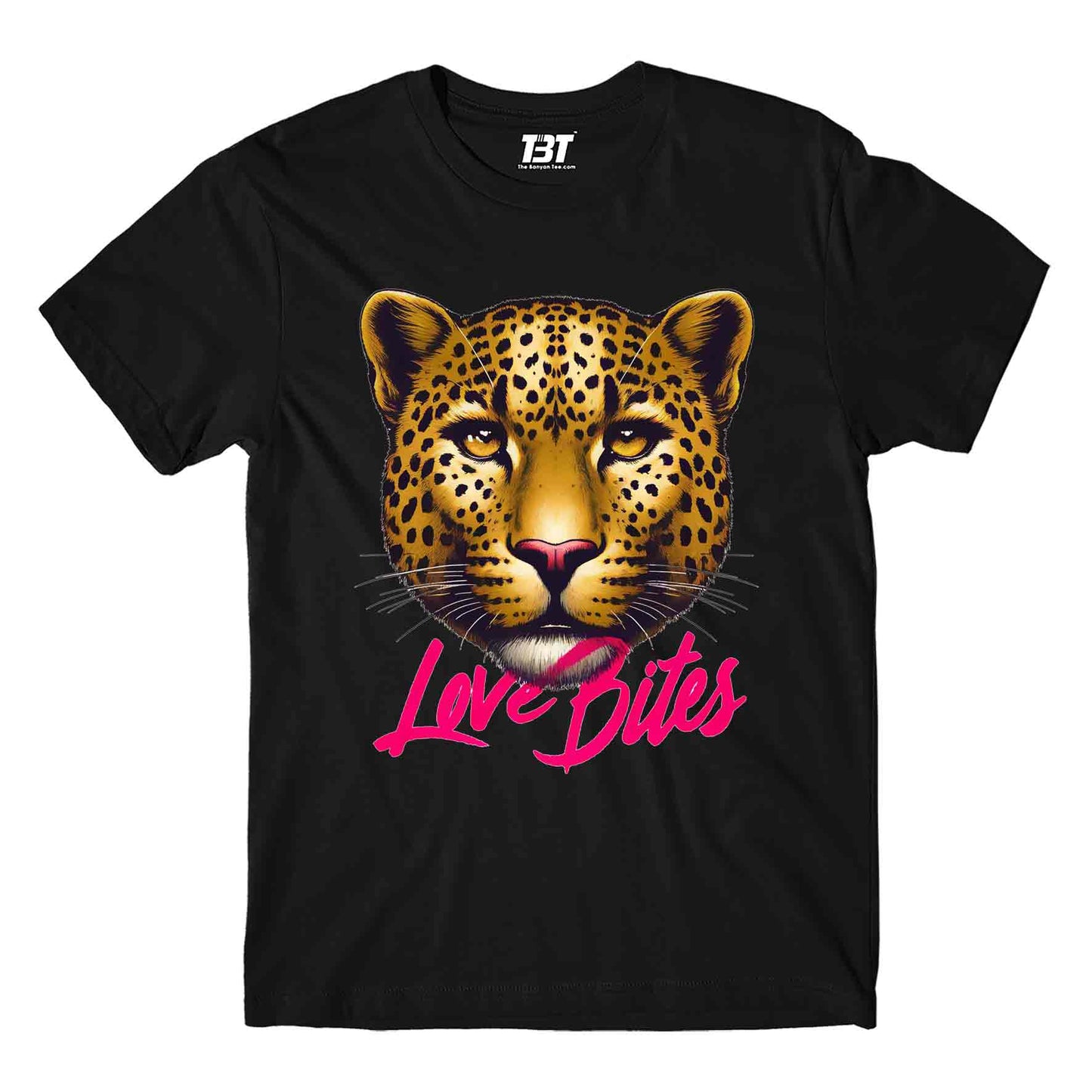 def leppard love bites t-shirt music band buy online india the banyan tee tbt men women girls boys unisex black 
