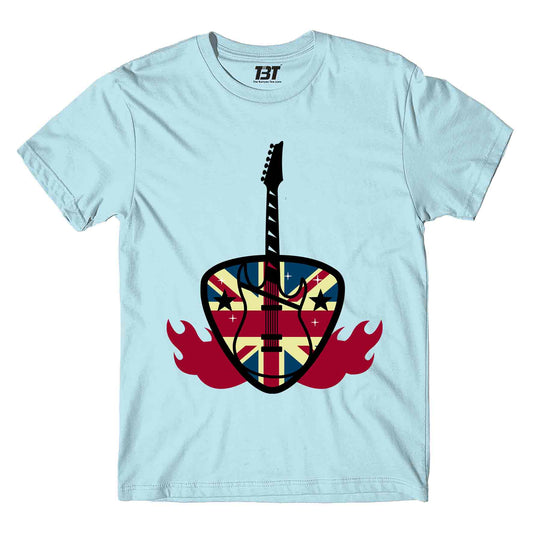 def leppard savage strings t-shirt music band buy online india the banyan tee tbt men women girls boys unisex baby blue 