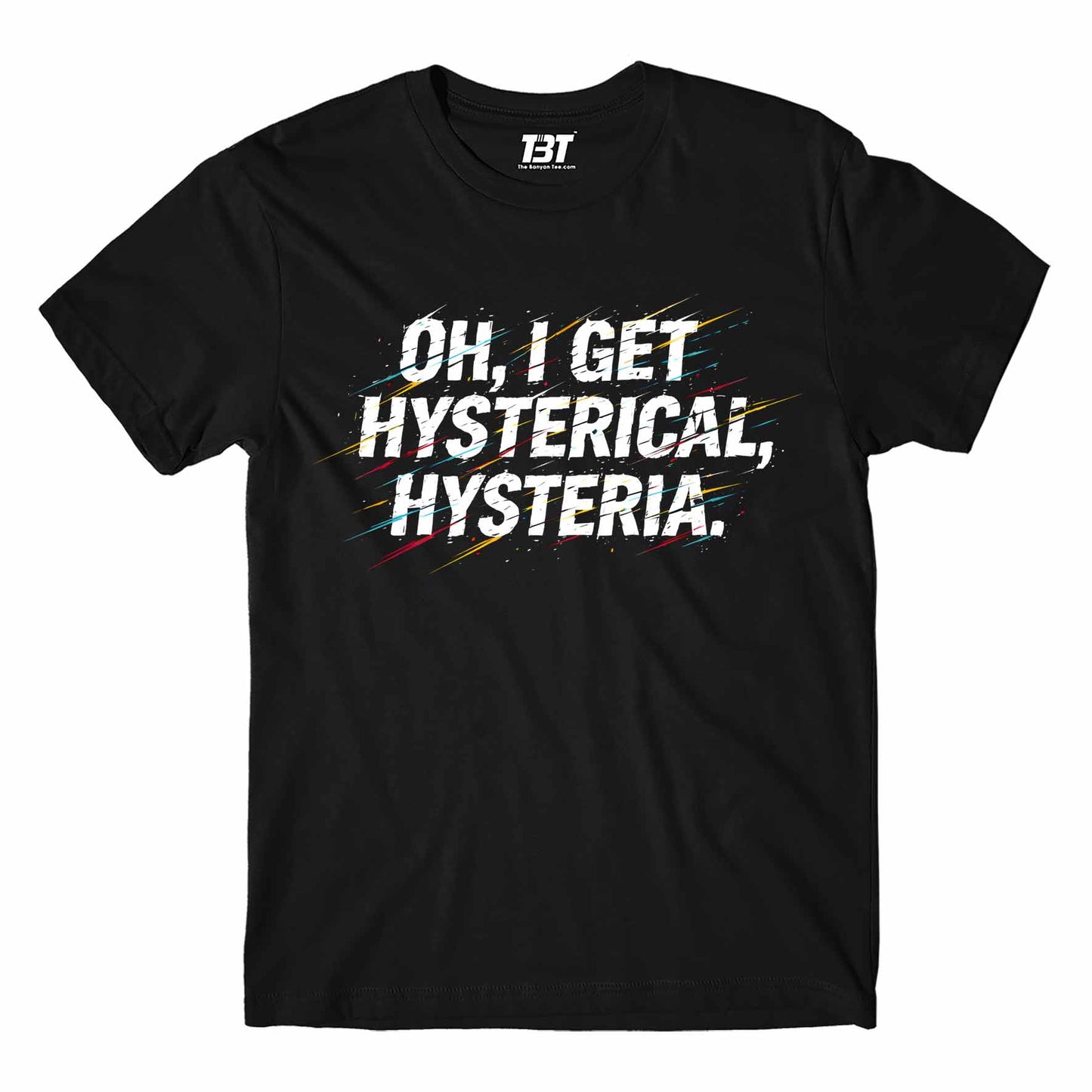 def leppard i get hysterical t-shirt music band buy online india the banyan tee tbt men women girls boys unisex black 