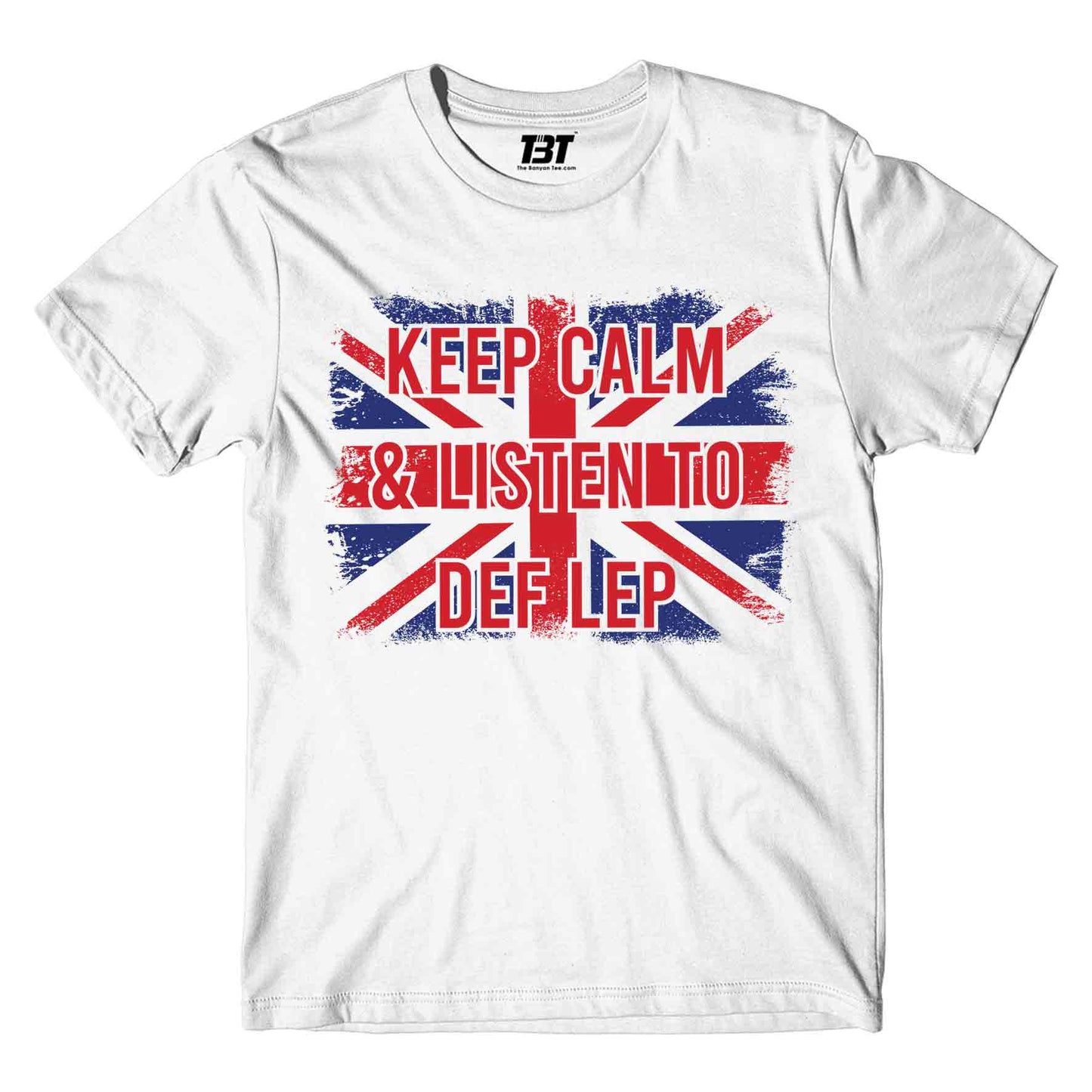 def leppard listen to def lep t-shirt music band buy online india the banyan tee tbt men women girls boys unisex white 