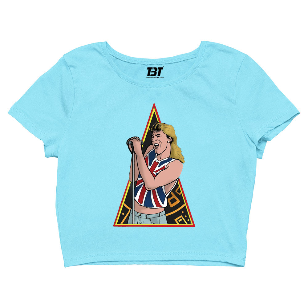 def leppard joe crop top music band buy online india the banyan tee tbt men women girls boys unisex Sky Blue elliot