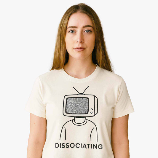 graphic dissociating t-shirt printed graphic stylish buy online india the banyan tee tbt men women girls boys unisex off white 