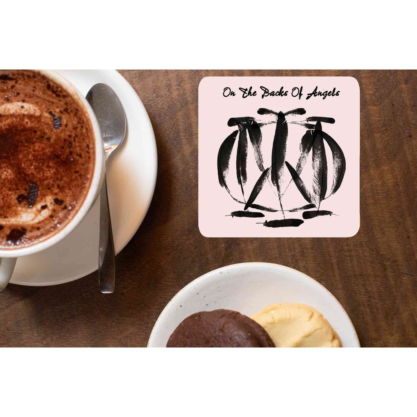 dream theater on the backs of angels coasters wooden table cups indian music band buy online india the banyan tee tbt men women girls boys unisex