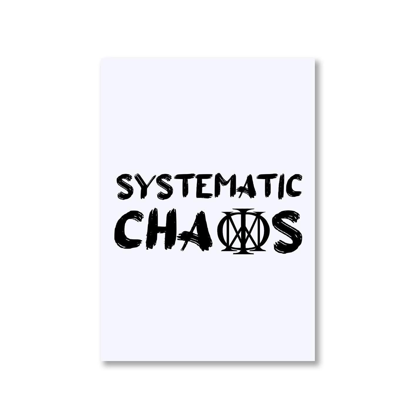 dream theater systematic chaos poster wall art buy online india the banyan tee tbt a4