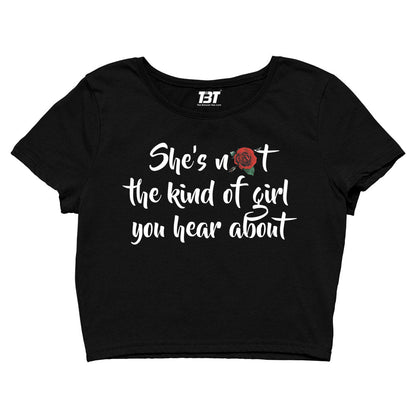 dream theater she's not the kind of girl crop top music band buy online india the banyan tee tbt men women girls boys unisex black - hollow years