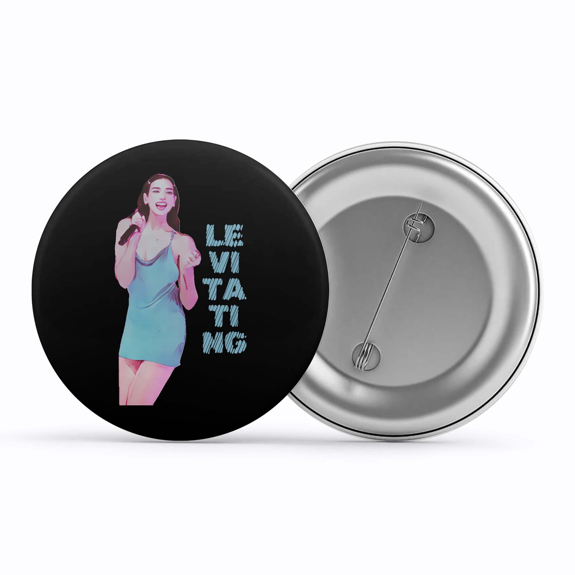 dua lipa levitating badge pin button music band buy online india the banyan tee tbt men women girls boys unisex