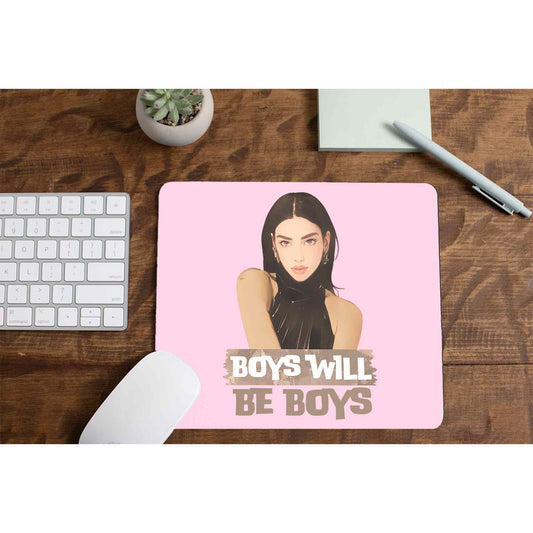 dua lipa boys will be boys mousepad logitech large anime music band buy online india the banyan tee tbt men women girls boys unisex