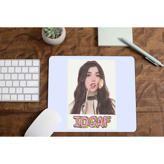 dua lipa idgaf mousepad logitech large anime music band buy online india the banyan tee tbt men women girls boys unisex