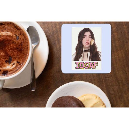 dua lipa idgaf coasters wooden table cups indian music band buy online india the banyan tee tbt men women girls boys unisex