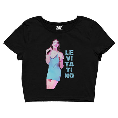 dua lipa levitating crop top music band buy online india the banyan tee tbt men women girls boys unisex black