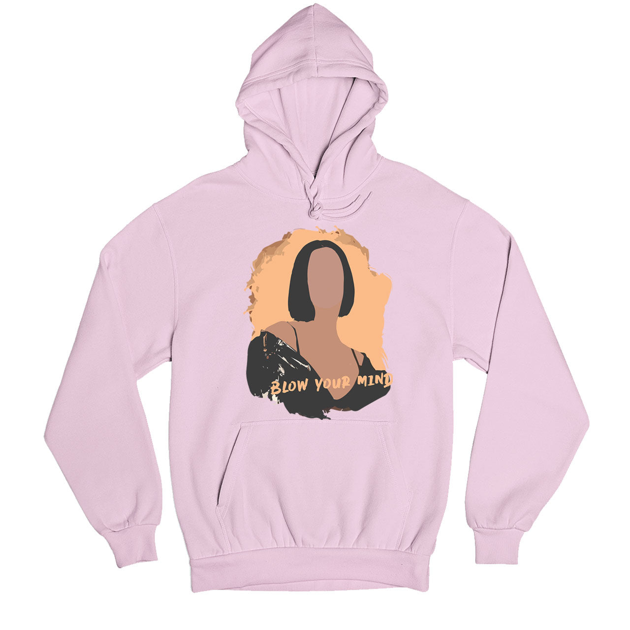 dua lipa blow your mind hoodie hooded sweatshirt winterwear music band buy online india the banyan tee tbt men women girls boys unisex baby pink