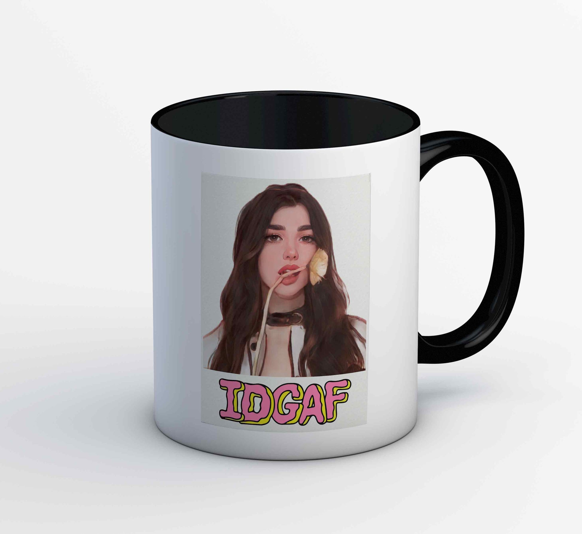 dua lipa idgaf mug coffee ceramic music band buy online india the banyan tee tbt men women girls boys unisex