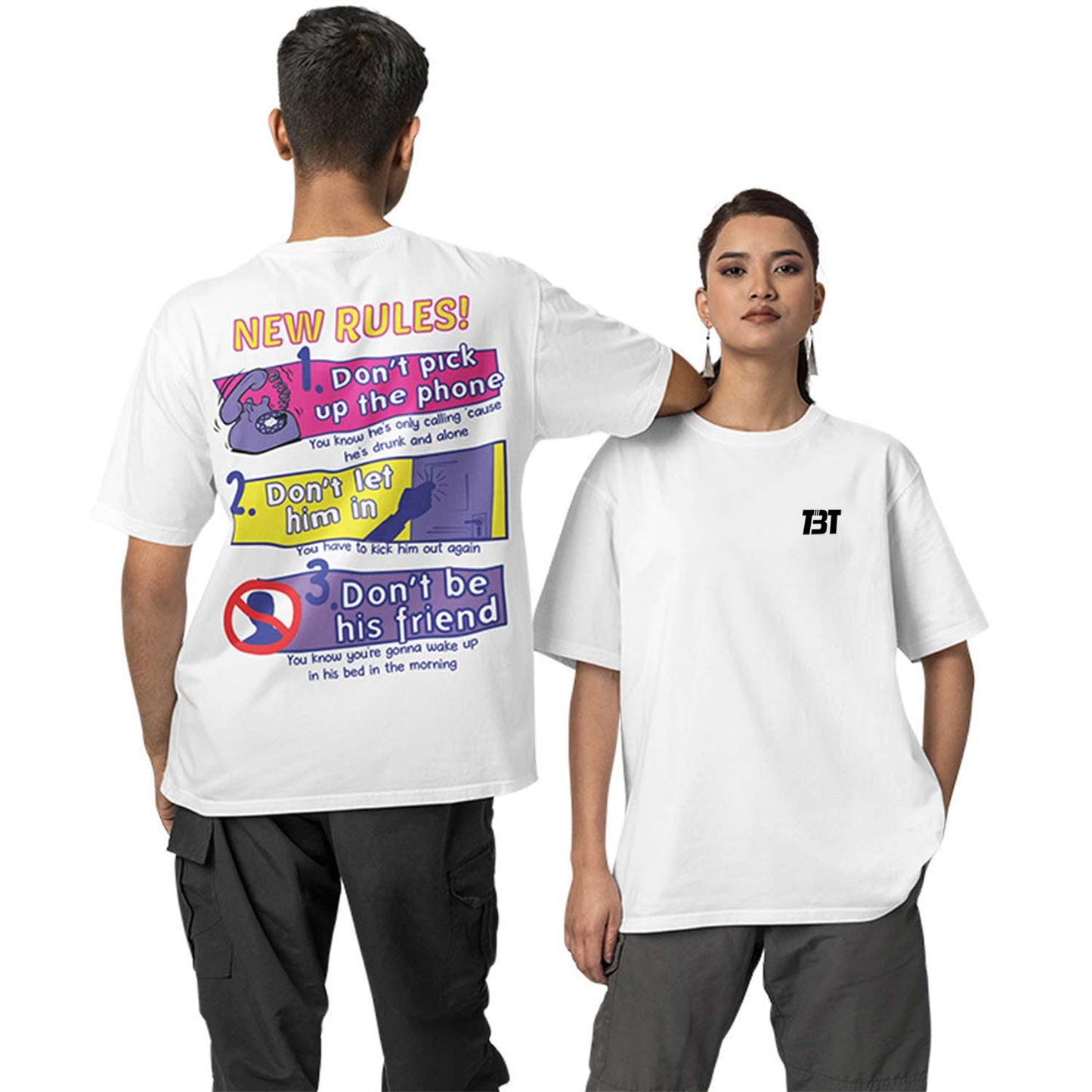 Oversized T shirt - New Rules