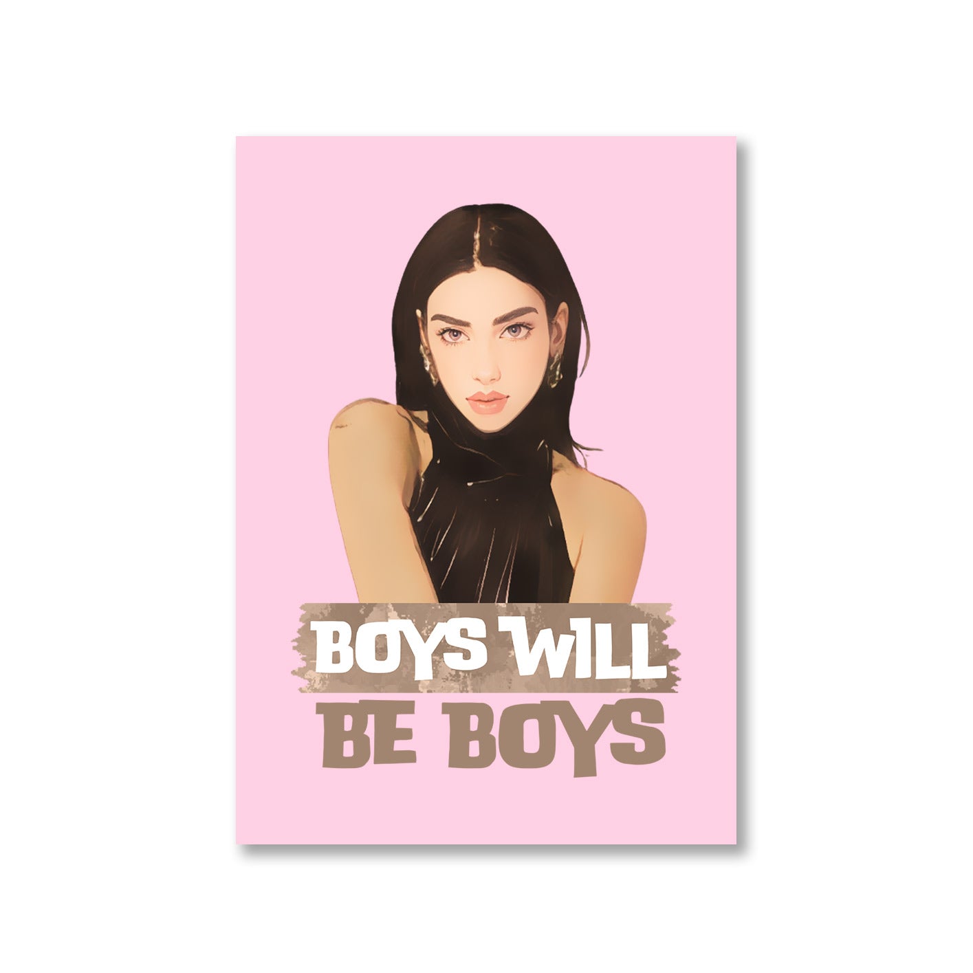 dua lipa boys will be boys poster wall art buy online india the banyan tee tbt a4