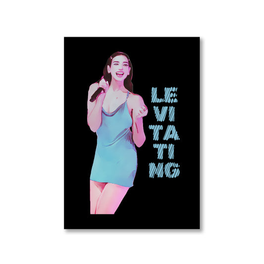 dua lipa levitating poster wall art buy online india the banyan tee tbt a4