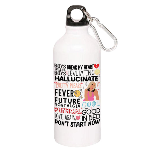 dua lipa dua's discography sipper steel water bottle flask gym shaker music band buy online india the banyan tee tbt men women girls boys unisex