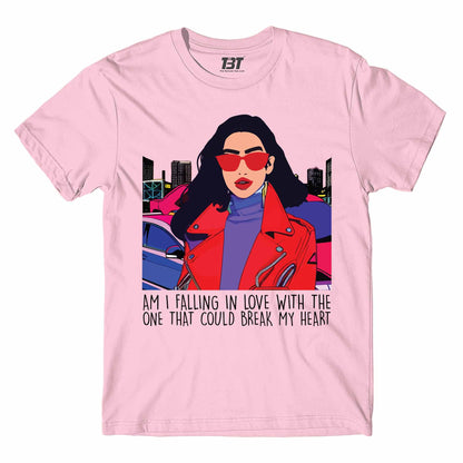 dua lipa break my heart t-shirt music band buy online india the banyan tee tbt men women girls boys unisex baby pink