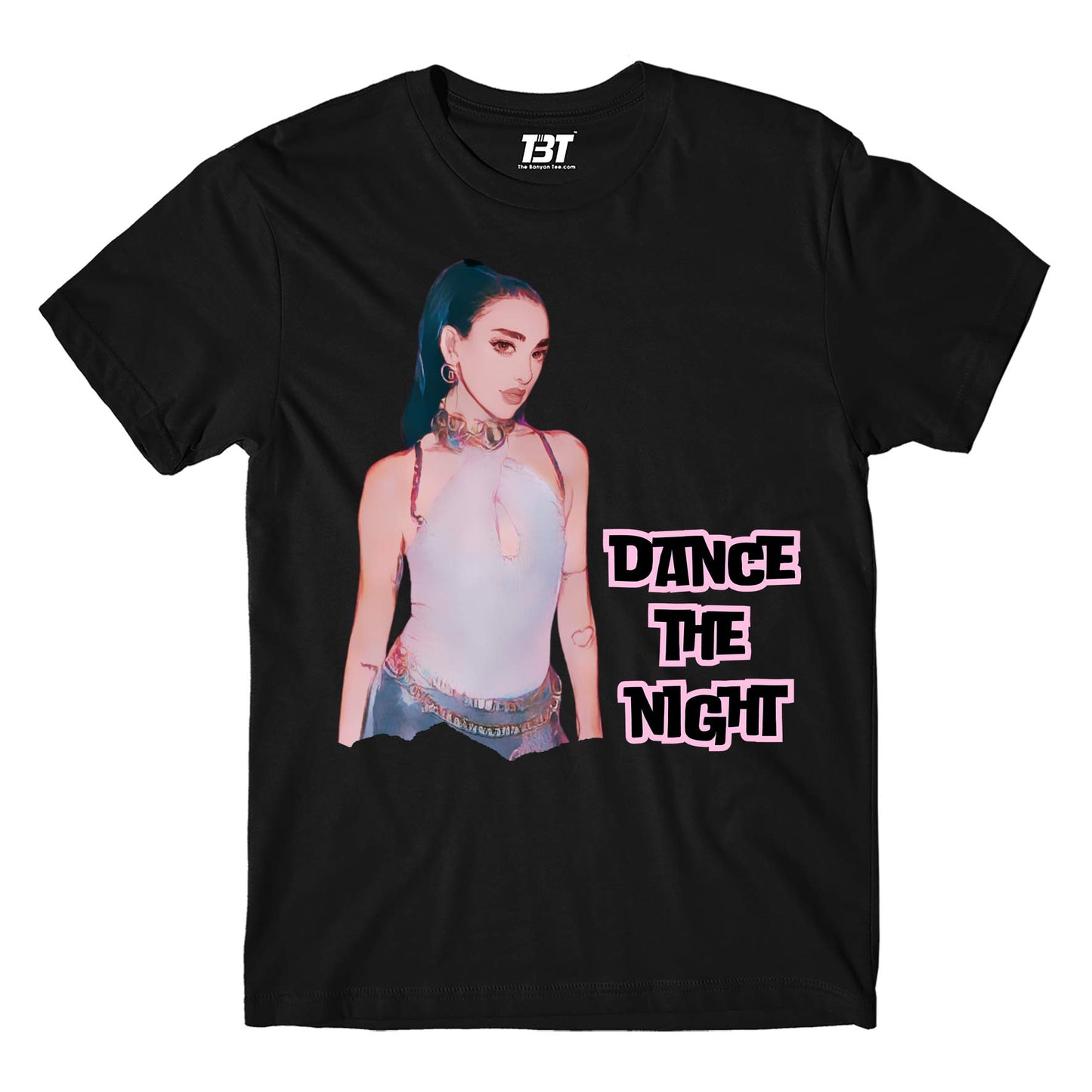 dua lipa dance the night t-shirt music band buy online india the banyan tee tbt men women girls boys unisex black
