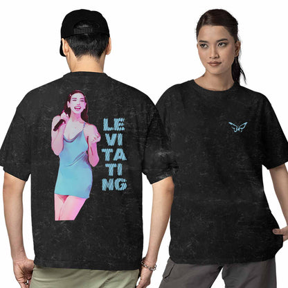 dua lipa oversized t shirt - levitating music t-shirt black buy online india the banyan tee tbt men women girls boys unisex