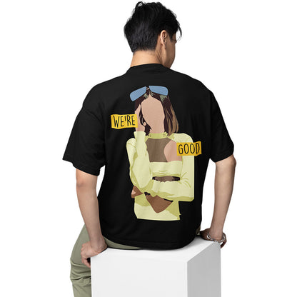 dua lipa oversized t shirt - we're good music t-shirt black buy online india the banyan tee tbt men women girls boys unisex