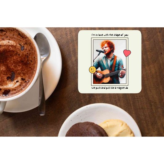 ed sheeran shape of you coasters wooden table cups indian music band buy online india the banyan tee tbt men women girls boys unisex