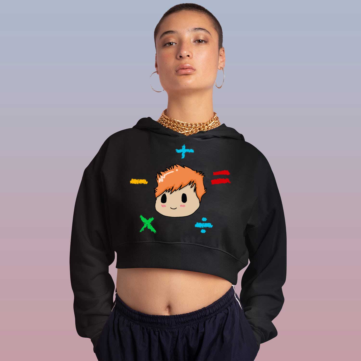 ed sheeran the album math crop hoodie hooded sweatshirt upper winterwear music band buy online india the banyan tee tbt men women girls boys unisex black