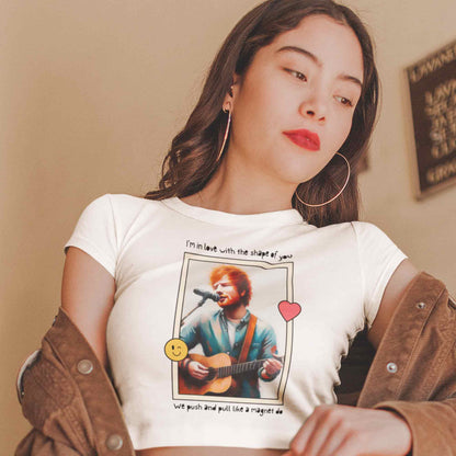 ed sheeran shape of you crop top music band buy online india the banyan tee tbt men women girls boys unisex black