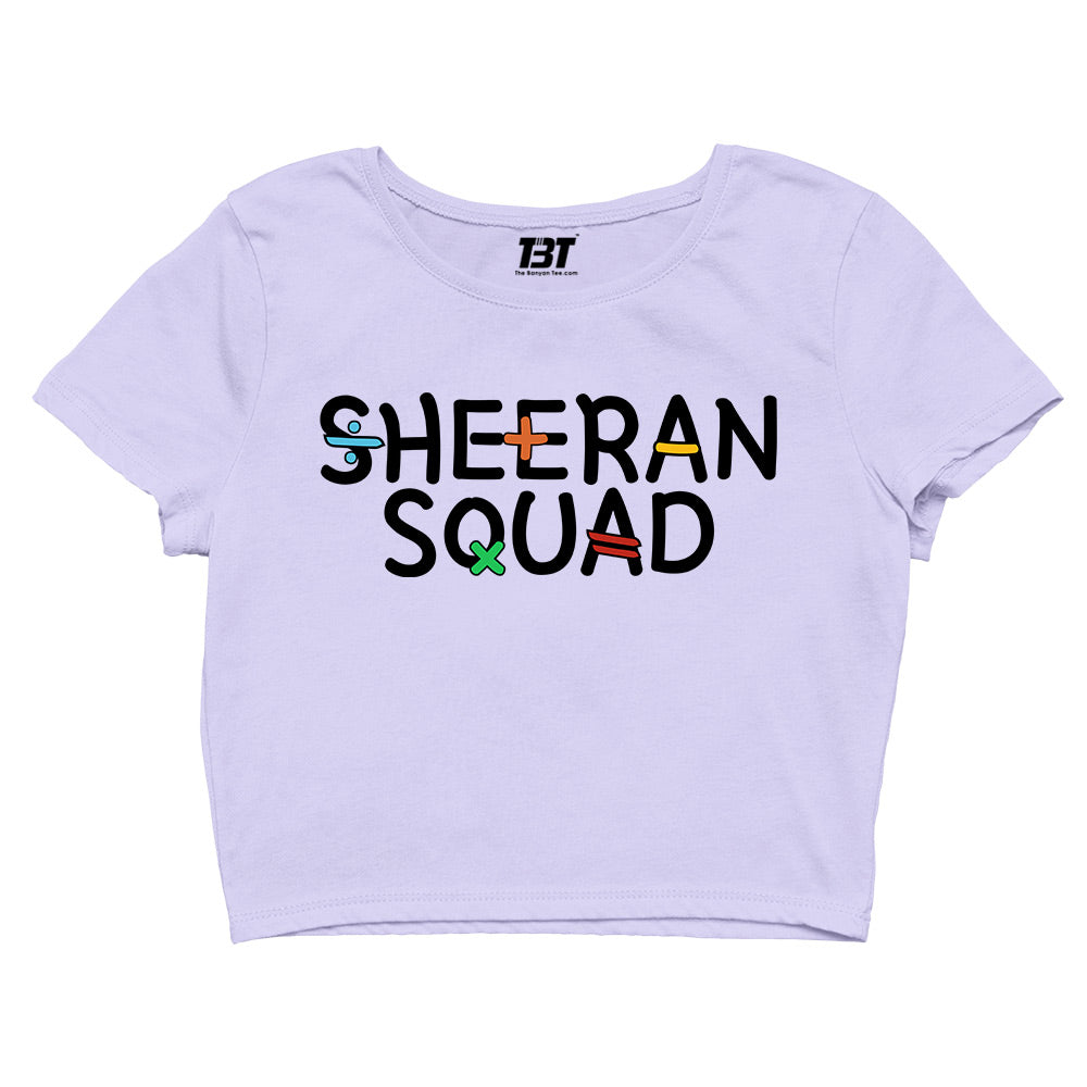 ed sheeran sheeran squad crop top music band buy online india the banyan tee tbt men women girls boys unisex s