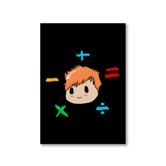 ed sheeran the album math poster wall art buy online india the banyan tee tbt a4