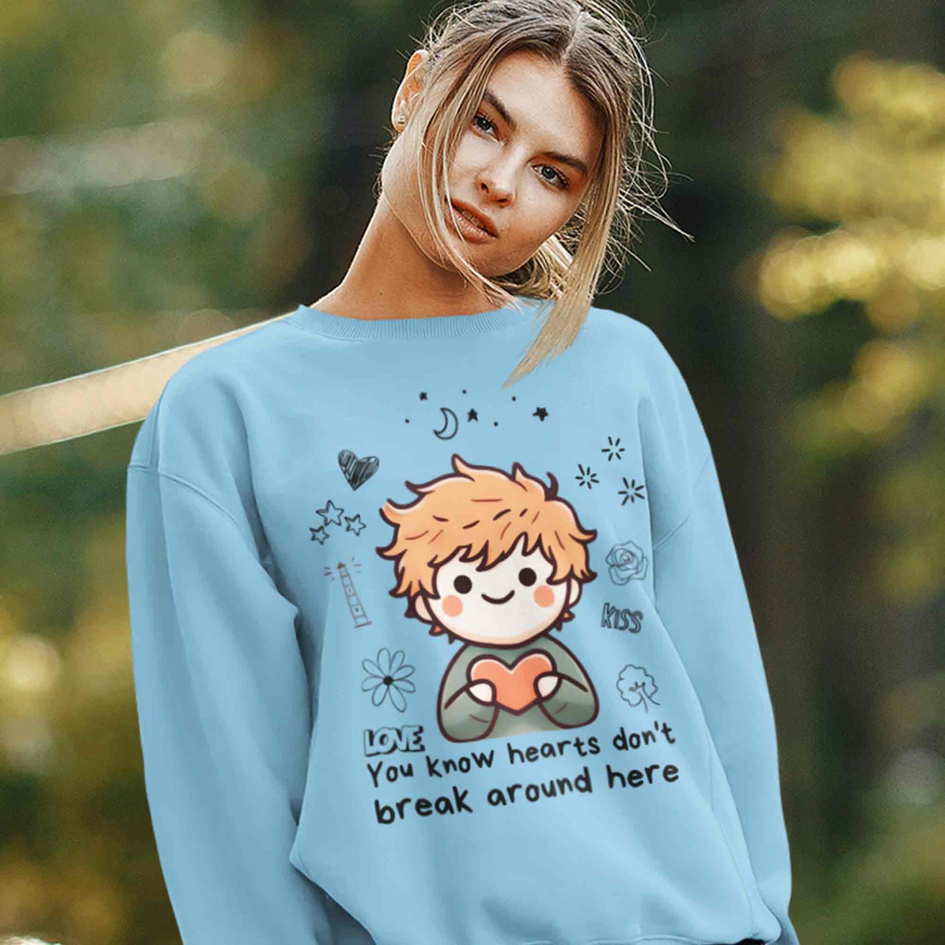 ed sheeran hearts don't break around here sweatshirt upper winterwear music band buy online india the banyan tee tbt men women girls boys unisex baby blue
