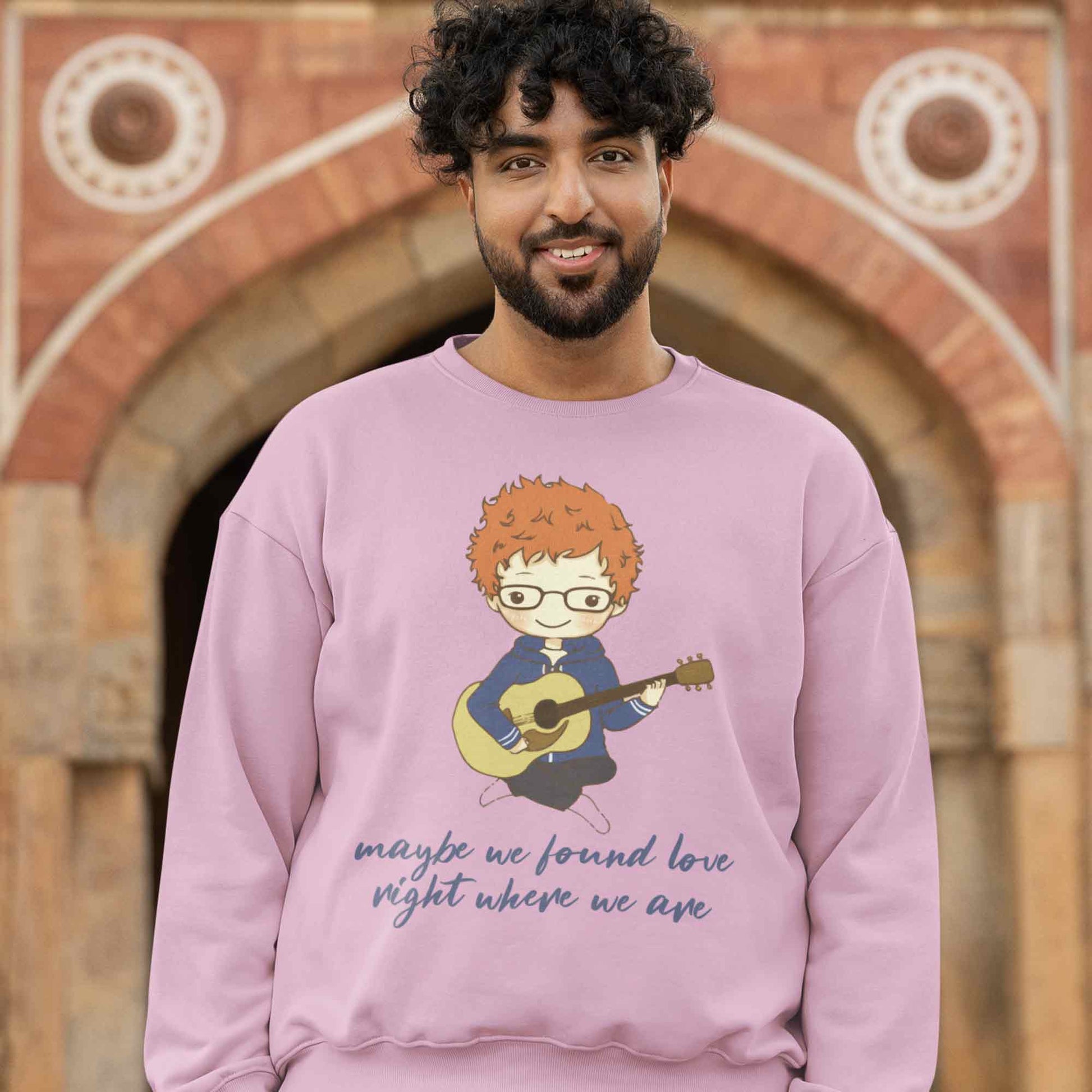 ed sheeran thinking out loud sweatshirt upper winterwear music band buy online india the banyan tee tbt men women girls boys unisex gray