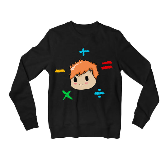 ed sheeran the album math sweatshirt upper winterwear music band buy online india the banyan tee tbt men women girls boys unisex black